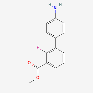 Methyl 4'-amino-2-fluorobiphenyl-3-carboxylate
