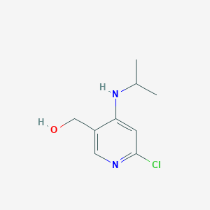 molecular formula C9H13ClN2O B8639788 (6-Chloro-4-(isopropylamino)pyridin-3-yl)methanol 