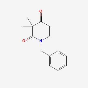 1-Benzyl-3,3-dimethylpiperidine-2,4-dione