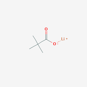 molecular formula C5H9LiO2 B086399 乙酸锂 CAS No. 14271-99-9