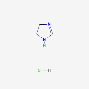 1H-Imidazole, 4,5-dihydro-, monohydrochloride