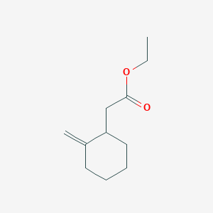 Ethyl 2-(2-methylidenecyclohexyl)acetate