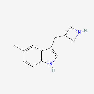 3-(Azetidin-3-ylmethyl)-5-methyl-1H-indole