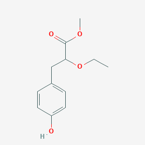 2-Ethoxy-3-(4-hydroxy-phenyl)-propionic acid methyl ester