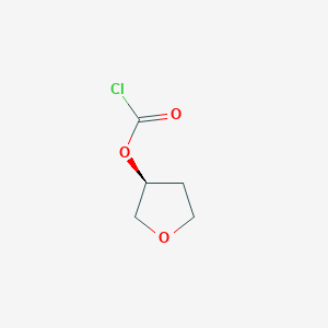 (3S)-Oxolan-3-yl carbonochloridate