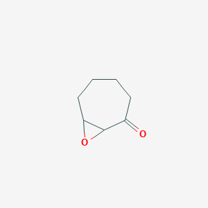 molecular formula C7H10O2 B8640206 8-Oxabicyclo[5.1.0]octan-2-one CAS No. 57260-82-9