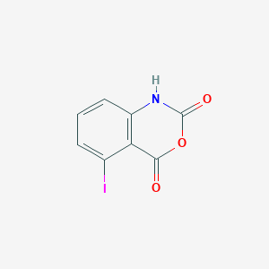 molecular formula C8H4INO3 B8640377 6-(Iodo)isatoic anhydride CAS No. 32615-82-0