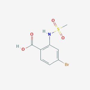 4-Bromo-2-(methylsulfonamido)benzoic acid
