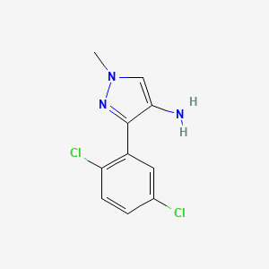 3-(2,5-dichlorophenyl)-1-methyl-1H-pyrazol-4-amine
