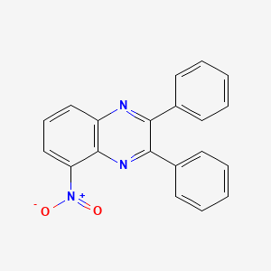 5-Nitro-2,3-diphenylquinoxaline