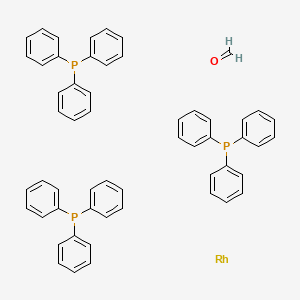 molecular formula C55H47OP3Rh B8640633 Carbonyltris(triphenylphosphine)rhodium(I)hydride 