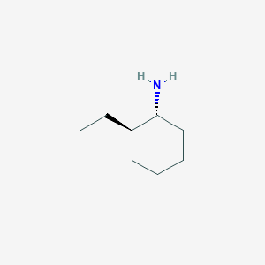molecular formula C8H17N B8640818 (1R,2R)-2-Ethylcyclohexan-1-amine CAS No. 2164-24-1