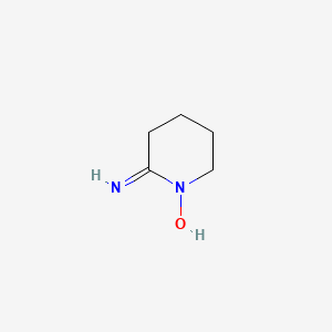 molecular formula C5H10N2O B8640892 1-Hydroxy-2-piperidinimine CAS No. 757187-77-2