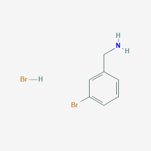 molecular formula C7H9Br2N B8640920 3-Bromobenzylamine hydrobromide CAS No. 359877-97-7