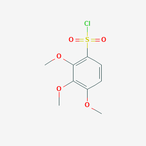 molecular formula C9H11ClO5S B8640943 2,3,4-trimethoxybenzenesulfonyl Chloride 