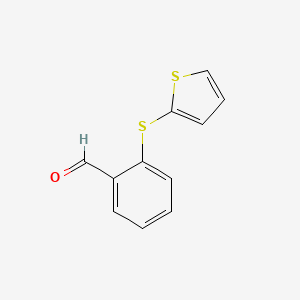 2-(Thiophen-2-ylsulfanyl)benzaldehyde