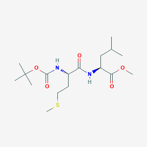molecular formula C17H32N2O5S B8640983 Boc-met-leu-ome CAS No. 66880-59-9
