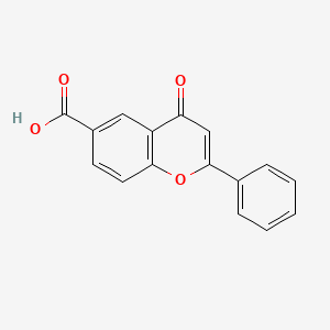 4-Oxo-2-phenyl-chromene-6-carboxylic acid