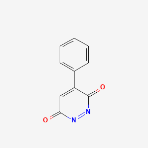 molecular formula C10H6N2O2 B8641087 4-Phenylpyridazine-3,6-dione 