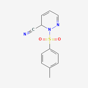 2-Tosyl-2,3-dihydropyridazine-3-carbonitrile