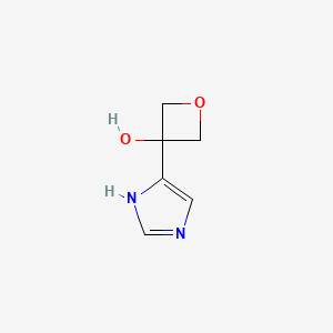 3-(1H-imidazol-4-yl)oxetan-3-ol