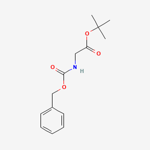 molecular formula C14H19NO4 B8641192 Benzyloxycarbonylamino acetic acid tert-butyl ester 