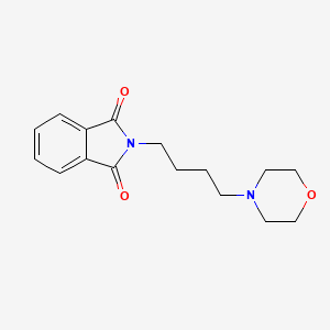 B8641269 2-[4-(4-Morpholinyl)butyl]-1H-isoindole-1,3(2H)-dione CAS No. 154620-01-6