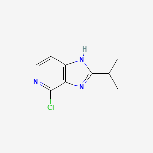 4-Chloro-2-isopropyl-3h-imidazo[4,5-c]pyridine