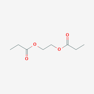 molecular formula C8H14O4 B086415 1,2-Ethanediol, dipropanoate CAS No. 123-80-8