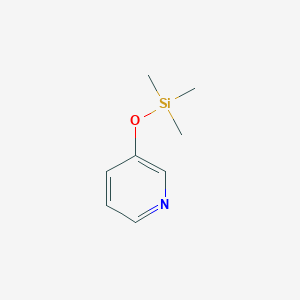 molecular formula C8H13NOSi B8641508 3-Trimethylsilyloxypyridine CAS No. 41571-88-4