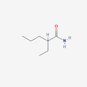 molecular formula C7H15NO B8641523 2-Propylbutyramide CAS No. 13941-03-2