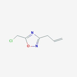 5-(Chloromethyl)-3-(prop-2-en-1-yl)-1,2,4-oxadiazole