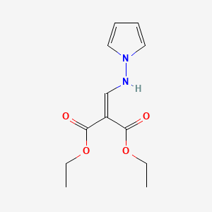 diethyl 2-((1H-pyrrol-1-ylamino)methylene)malonate