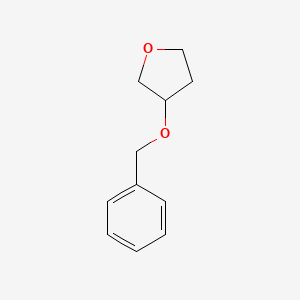 molecular formula C11H14O2 B8641689 3-(Benzyloxy)tetrahydrofuran CAS No. 68363-71-3