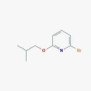 molecular formula C9H12BrNO B8641732 2-Bromo-6-isobutoxypyridine CAS No. 891842-83-4