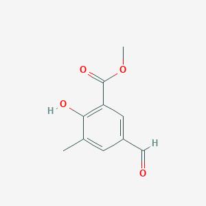 5-Formyl-2-hydroxy-3-methyl-benzoic acid methyl ester