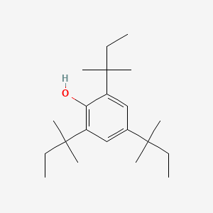 molecular formula C21H36O B8641952 2,4,6-Tris(2-methylbutan-2-yl)phenol CAS No. 5751-92-8