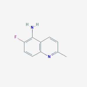 6-Fluoro-2-methylquinolin-5-amine