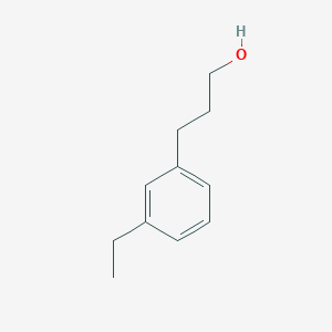 molecular formula C11H16O B8641989 3-(3-Ethylphenyl)propan-1-ol 