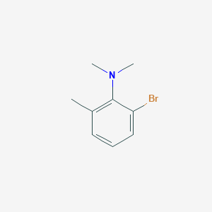 molecular formula C9H12BrN B8641995 2-Bromo-N,N,6-trimethylaniline 