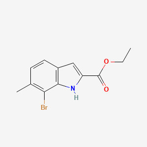 ethyl 7-bromo-6-methyl-1H-indole-2-carboxylate