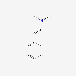 molecular formula C10H13N B8642147 N,N-Dimethyl-2-phenylethen-1-amine CAS No. 10448-42-7