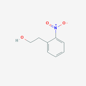 molecular formula C8H9NO3 B086422 2-硝基苯乙醇 CAS No. 15121-84-3