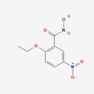 molecular formula C9H10N2O5 B8642201 2-Ethoxy-N-hydroxy-5-nitrobenzamide CAS No. 920739-92-0