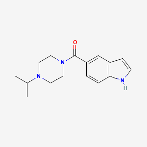 Methanone,1h-indol-5-yl[4-(1-methylethyl)-1-piperazinyl]-