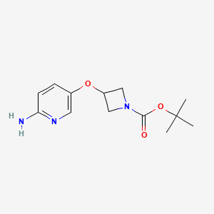 tert-Butyl 3-(6-Aminopyridin-3-yloxy)azetidine-1-carboxylate