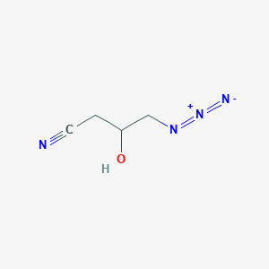 Butanenitrile, 4-azido-3-hydroxy-