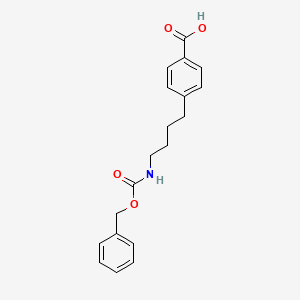 4-(4-{[(Benzyloxy)carbonyl]amino}butyl)benzoic acid