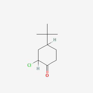 4-Tert-butyl-2-chlorocyclohexan-1-one