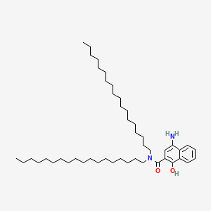 2-Naphthalenecarboxamide, 4-amino-1-hydroxy-N,N-dioctadecyl-